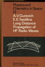 Long Distance Propagation of HF Radio Waves.