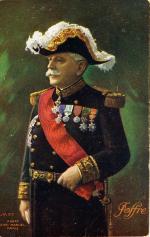 AK General Joseph Joffre, Erster Weltkri