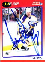 orig. Autogrammkarte Uwe Krupp Nr. 1