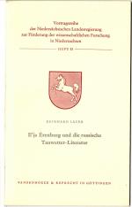 Il'ja Erenburg un die russische Tauwetter-Literatur