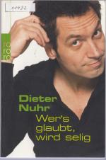 Dieter Nuhr: Wer Dieter Nuhr: Wer