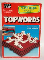 Topwords Gute Reise Ausgabe 1995 Parker Hasbro  ab 9 Jahren - ab 2 - 4 Spieler - Spieldauer 30 Minuten A2