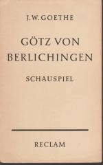Goethe, Johann W von: Götz von Berlichin