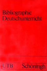 Bibliographie Deutschunterricht