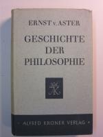Aster, Ernst v.: Geschichte der Philosop