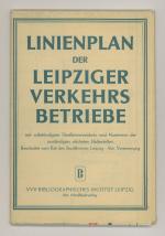 Linienplan der Leipziger Verkehrs-Betrie