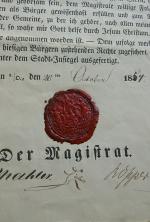 Magistrat der preussischen Stadt Wrietze Magistrat der preussischen Stadt Wrietze
