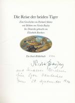 Die Reise der beiden Tiger. Eine Geschichte von Richard Adams mit Bildern von Nicola Bayley. Ins Deutsche gebracht von Elisabeth Borchers. WIDMUNGSEXEMPLAR!