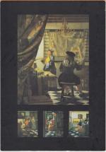Postkarte - Jan Vermeer - La peinture - 