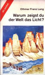 Lang, Othmar Franz: Warum zeigst du der 