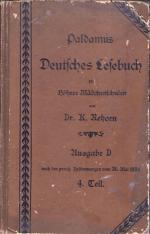 Deutsches Lesebuch für höhere Mädchenschulen - Ausgabe D, 4. Teil