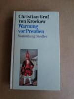 Krockow, Christian von: Warnung vor Preu Krockow, Christian von: Warnung vor Preu