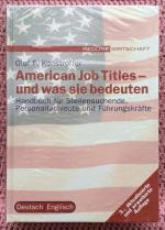 Oluf F. Konstroffer: American Job Titles Oluf F. Konstroffer: American Job Titles