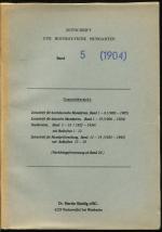 Zeitschrift für hochdeutsche Mundarten 5. Band 1904 (Nachdruck)