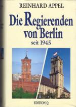 Die Regierenden von Berlin seit 1945