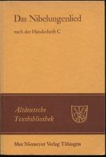 Das Nibelungenlied nach der Handschrift C