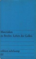 Materialien zu Brechts "Leben des Galilei"