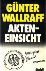 Günter Wallraff: Akteneinsicht
