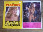 Playboy 1981 - Playmate Calendar (Kalender) m. Hülle / Folder