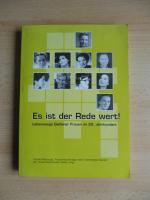 Es ist der Rede wert ! - Lebenswege Giessener Frauen im 20. Jahrhundert