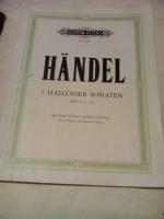 Händel: 3 Hallenser Sonaten - HWV 374-376 - Querflöte und Basso continuo - Flute (violin) and Basso continuo -  - HWB 374, 375, 376