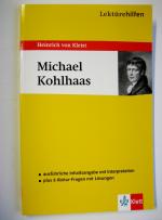 Lektürehilfen Heinrich von Kleist "Michael Kohlhaas"