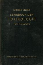 Lehrbuch der Toxikologie für Tierärzte