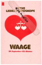 Heyne Liebeshoroskop. Waage. 23. September - 22. Oktober.