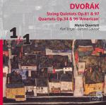 Dvorak: Streichquartette Nr.9 & 12 / Melos Quartett Stuttgart [Doppel-CD]