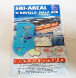 Ski-Areál "U Kostela" Malá Úpa Riesengebirge, Pistenguide, Flyer von 2003