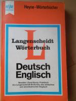 Langenscheidt Wörterbuch Deutsch Englisch