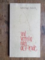 Natalie Beer: Und vermag noch die Freude