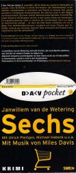 Wetering, Janwillem van de: Sechs - 1 CD Wetering, Janwillem van de: Sechs - 1 CD