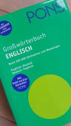 PONS Großwörterbuch Englisch mit Daumenr