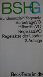 Bundessozialhilfegesetz (BSHG)
