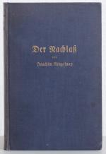 Joachim Ringelnatz: Der Nachlaß (Der Nac