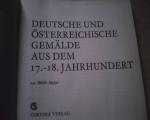 Deutsche und österreichische Gemälde aus dem 17. und 18. Jahrhundert