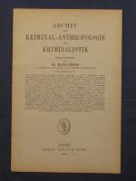 Gross, Hans (Hrsg.): General-Register (G