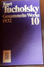 Gesammelte Werke in 10 Bänden 1932