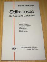 Stilkunde für Rede und Gespräch