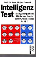 Hans Jürgen Eysenck: Intelligenz Test
