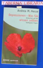 Hesse, Andrea M: Depressionen - Was Sie 