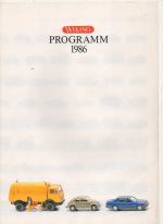 R273 Wiking Programm 1986, 1987, 1988, + Wiking BildPreisliste 1984/85