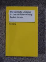 Florian Vassen: Die deutsche Literatur. 