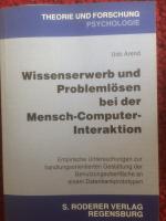 Wissenserwerb und Problemlösen bei der Mensch-Computer-Interaktion