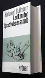 Hadumod Bussmann: Lexikon der Sprachwiss Hadumod Bussmann: Lexikon der Sprachwiss