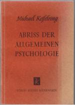 Abriss der Allgemeinen Psychologie