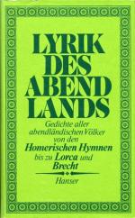Lyrik des Abendlands., Gemeinsam mit Han
