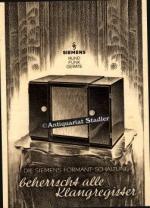 Die Siemens Format-Schaltung beherrscht alle Klangregister. Werbeprospekt. SH 67/67.