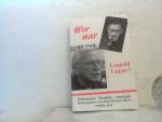 Wer war Leopold Ungar?. F. R. Reiter (Hg.) /(= Dokumente, Berichte, Analysen ; 6).